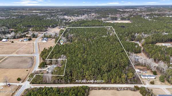 20.6 Acres of Recreational Land for Sale in Hampstead, North Carolina