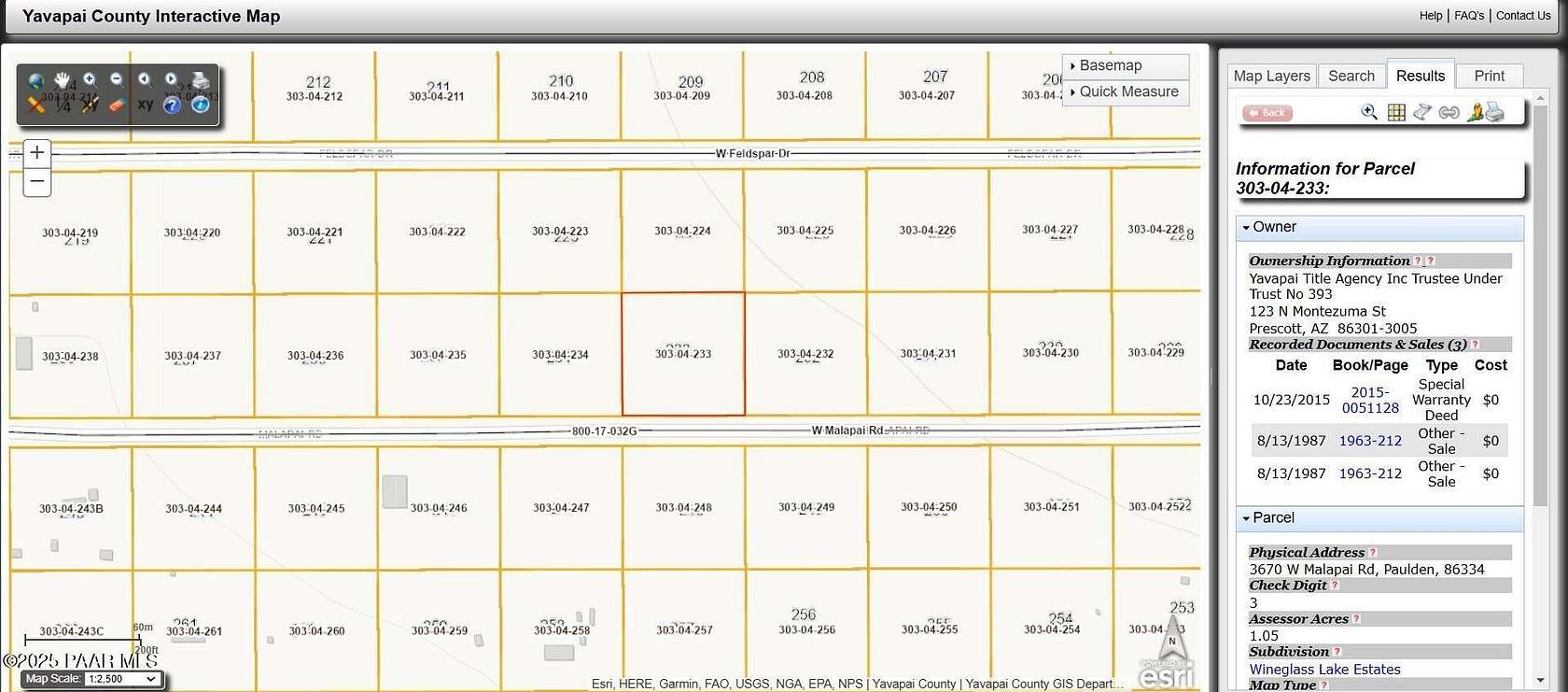 1 Acre of Land for Sale in Paulden, Arizona