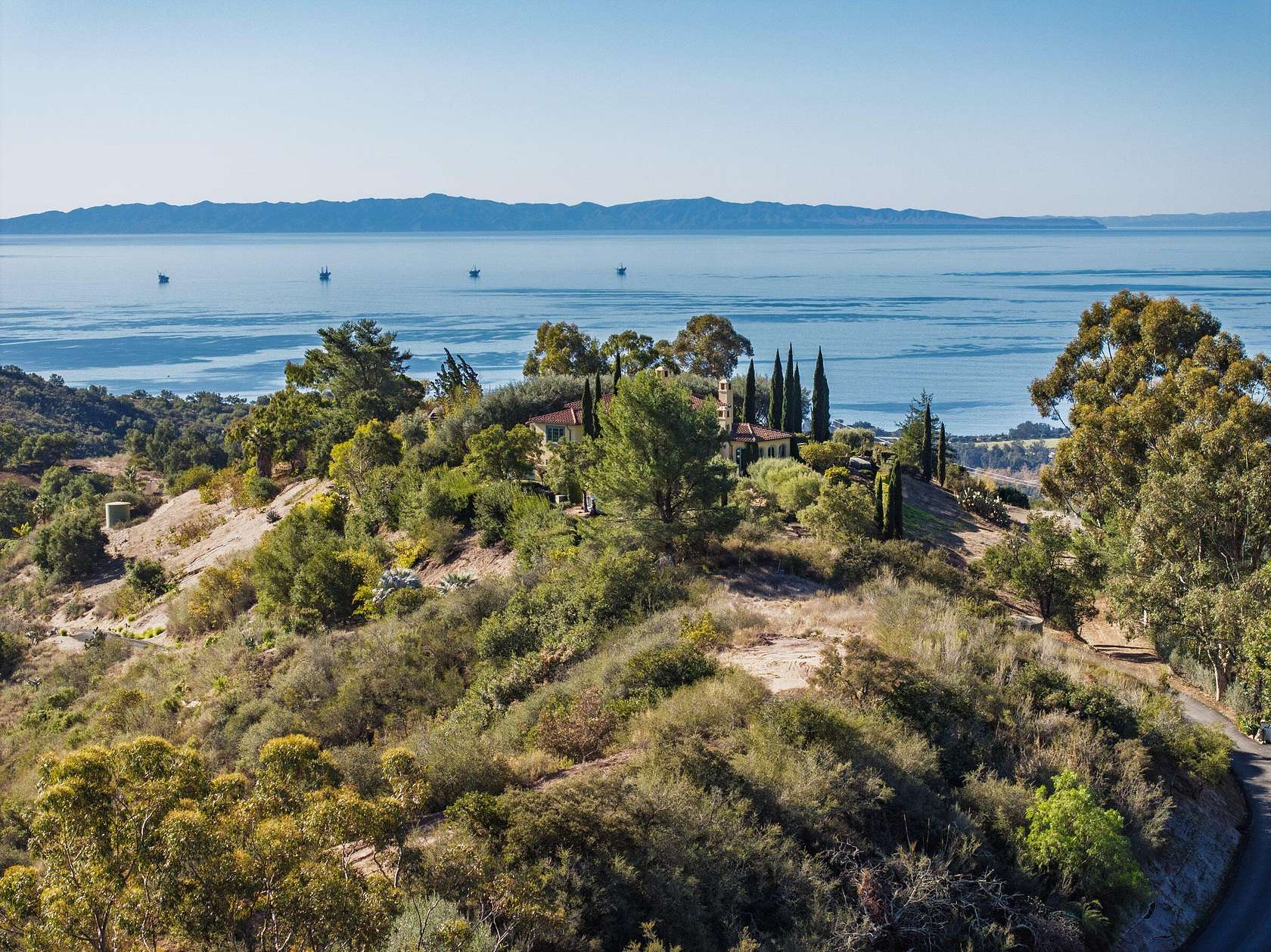 5 Acres of Residential Land with Home for Sale in Santa Barbara, California