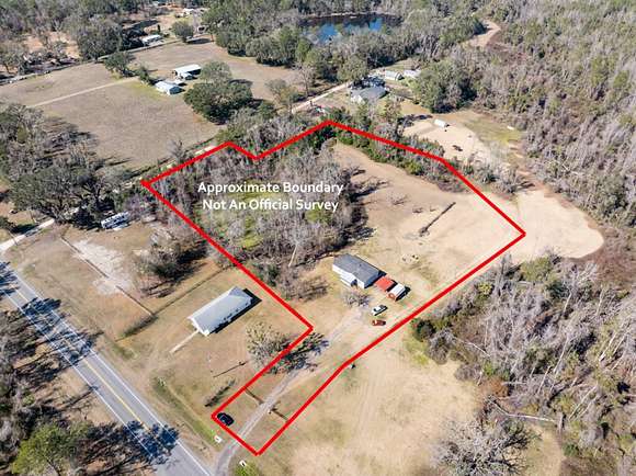 5.14 Acres of Residential Land with Home for Sale in Greenville, Florida