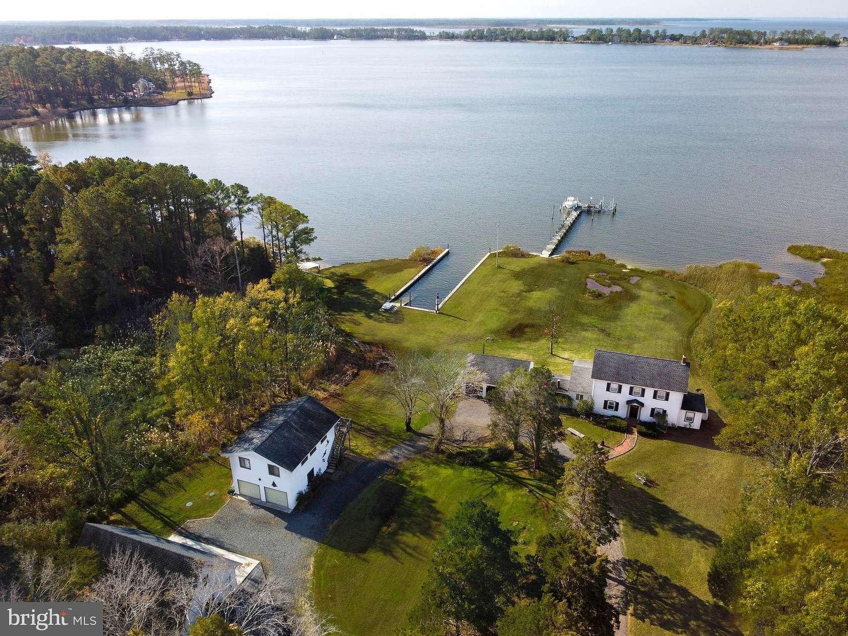 6.36 Acres of Residential Land with Home for Sale in Cambridge, Maryland