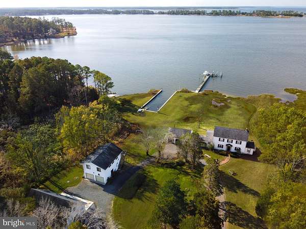 6.36 Acres of Residential Land with Home for Sale in Cambridge, Maryland