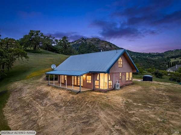 16.1 Acres of Land with Home for Sale in Hopland, California