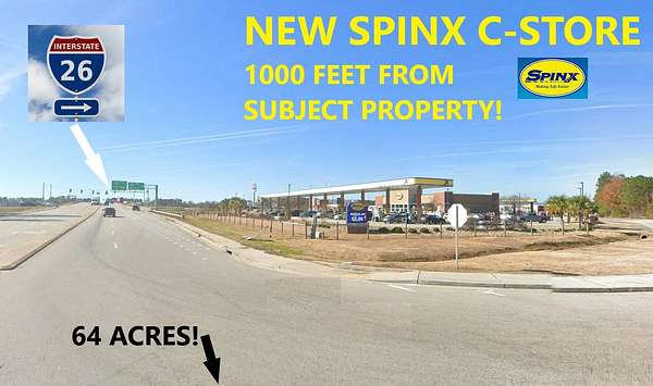 64.1 Acres of Mixed-Use Land for Sale in Summerville, South Carolina