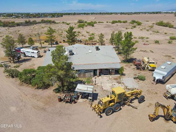 10.2 Acres of Land with Home for Sale in Socorro, Texas