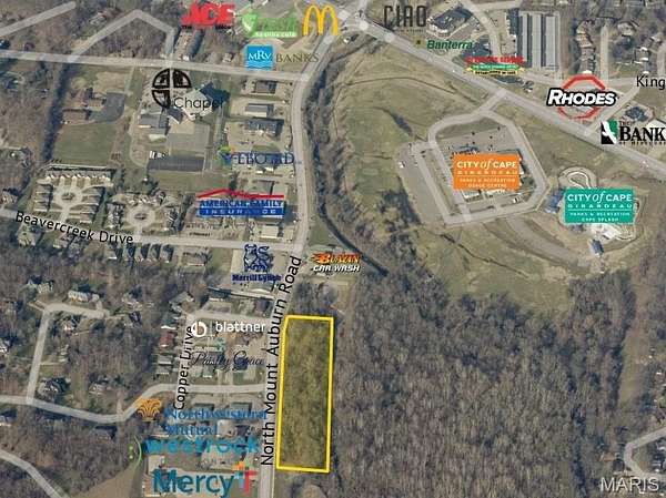 4 Acres of Commercial Land for Sale in Cape Girardeau, Missouri