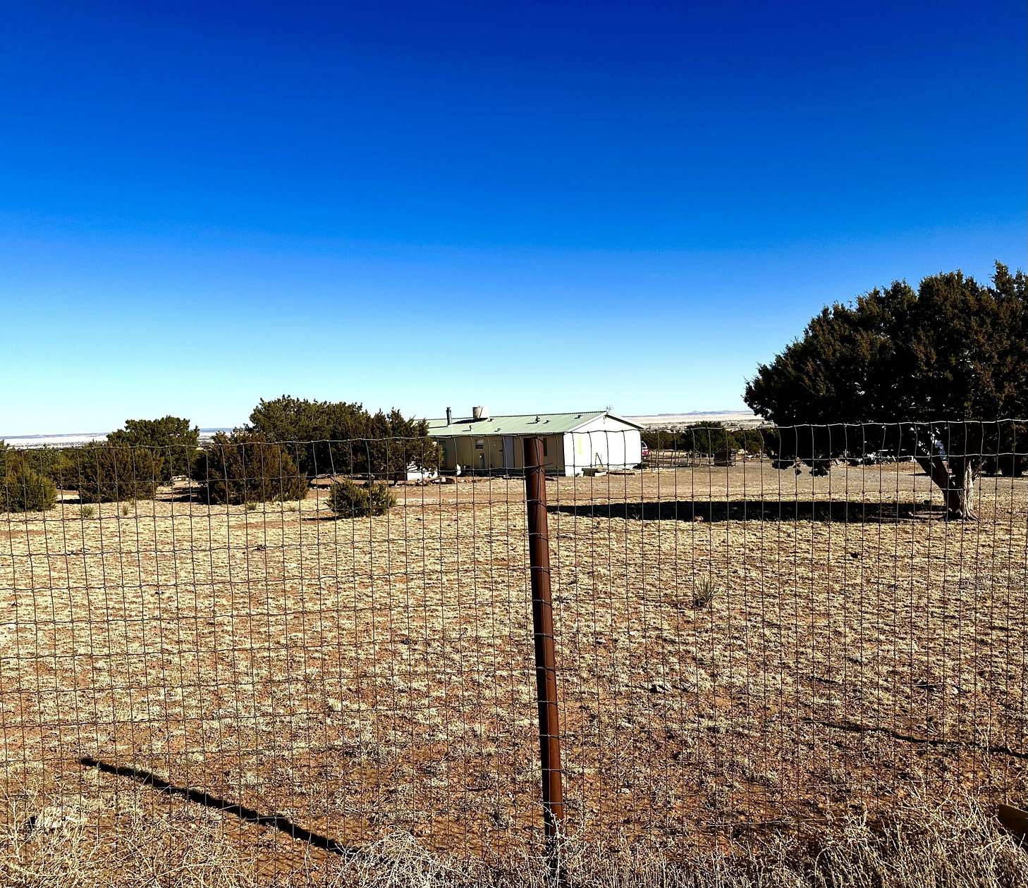 5 Acres of Residential Land with Home for Sale in Moriarty, New Mexico