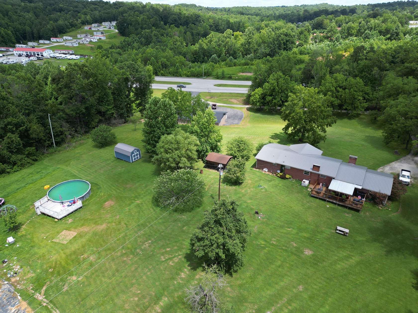 3.67 Acres of Land with Home for Sale in Gray, Kentucky