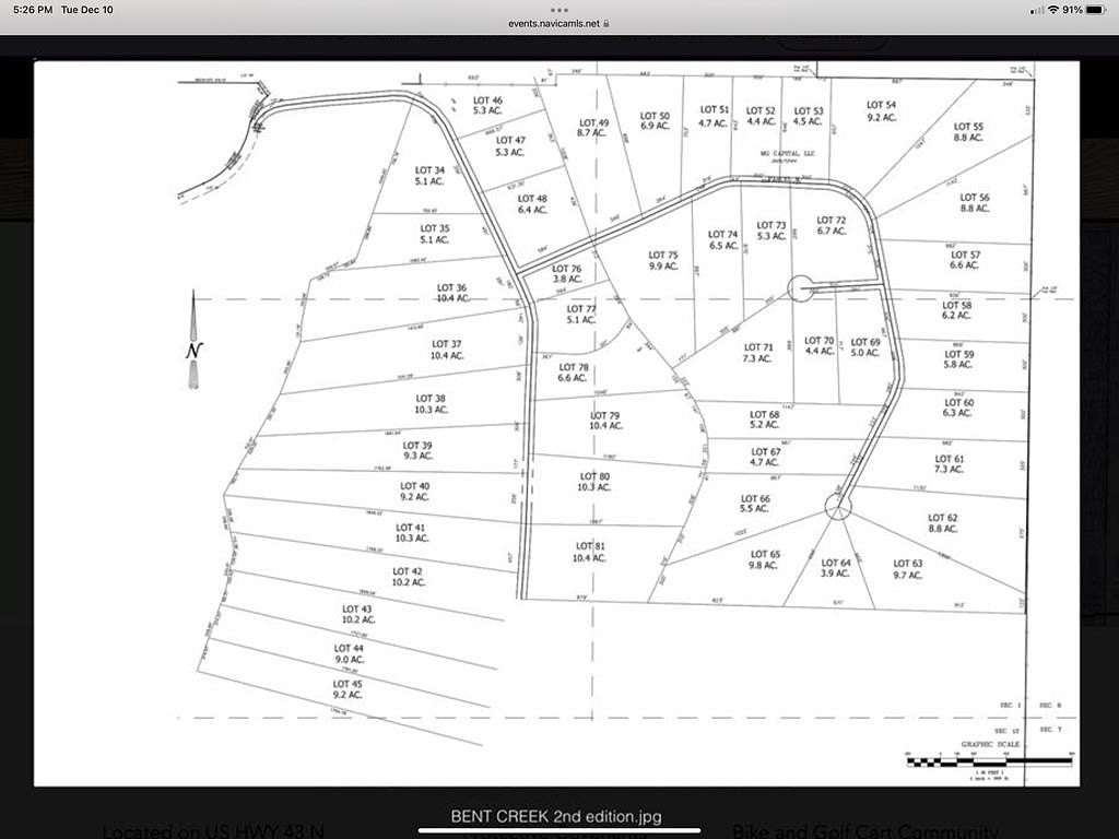 9.7 Acres of Land for Sale in Picayune, Mississippi