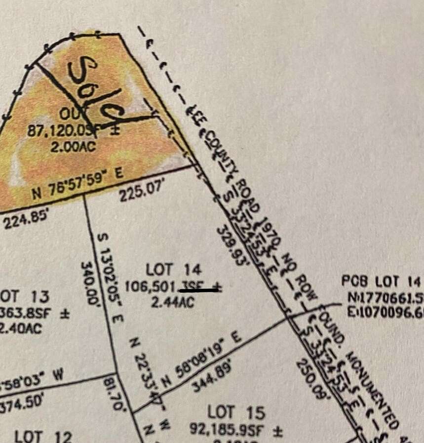 2.4 Acres of Residential Land for Sale in Saltillo, Mississippi
