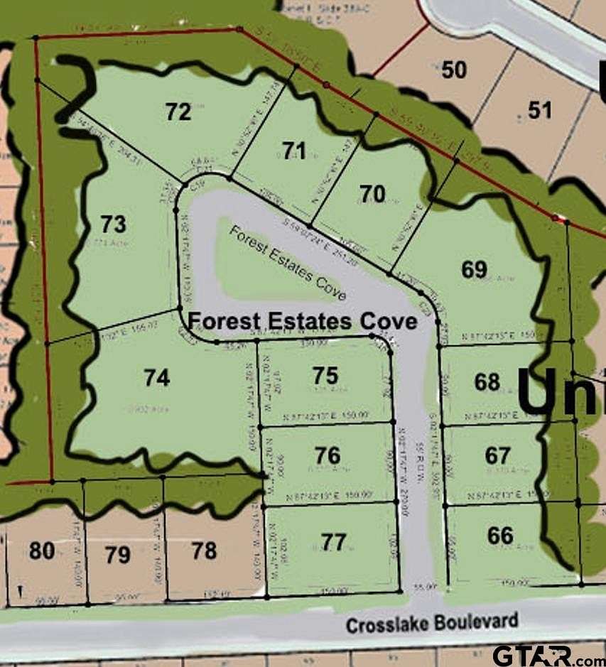 0.77 Acres of Residential Land for Sale in Tyler, Texas