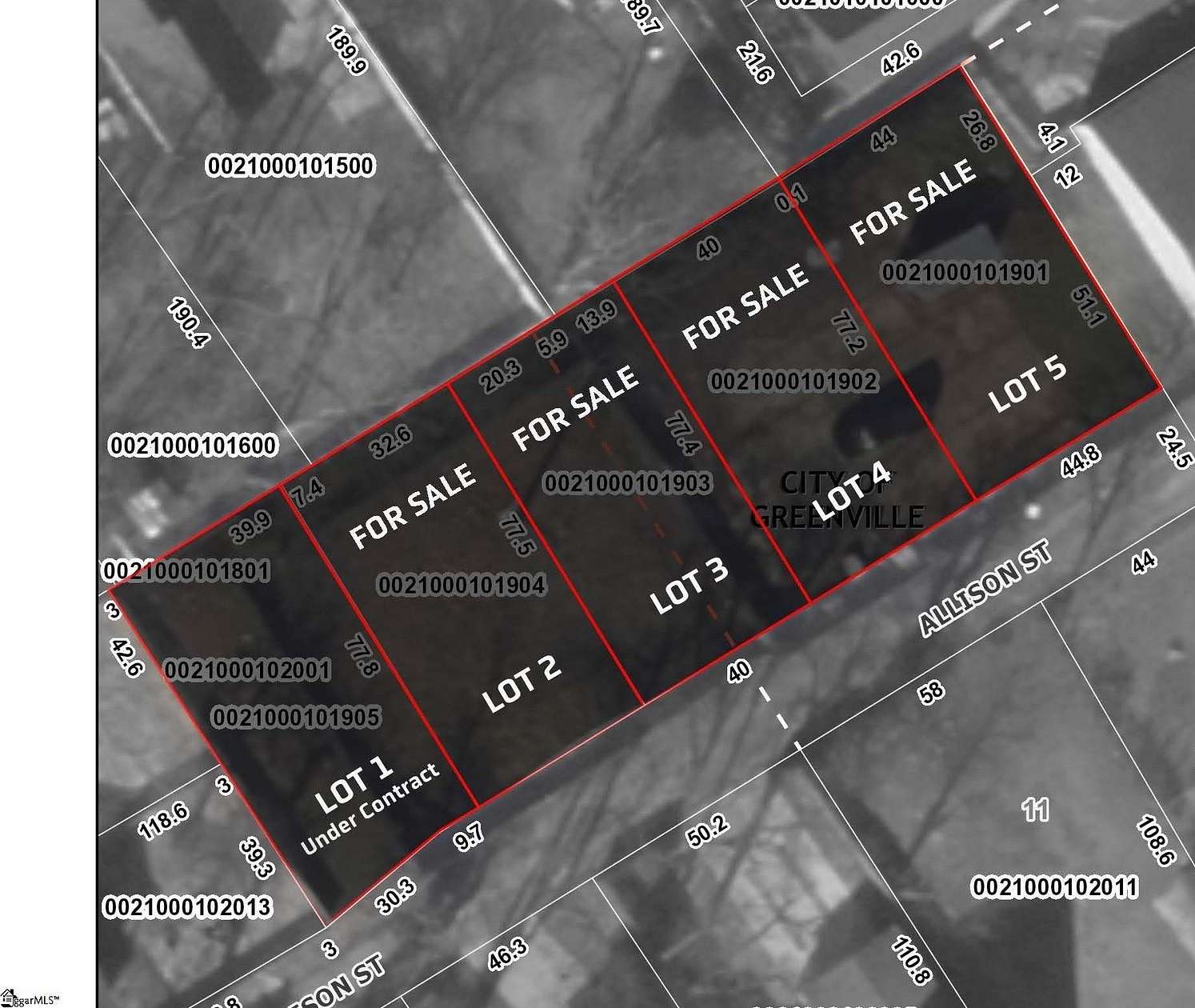 0.07 Acres of Residential Land for Sale in Greenville, South Carolina