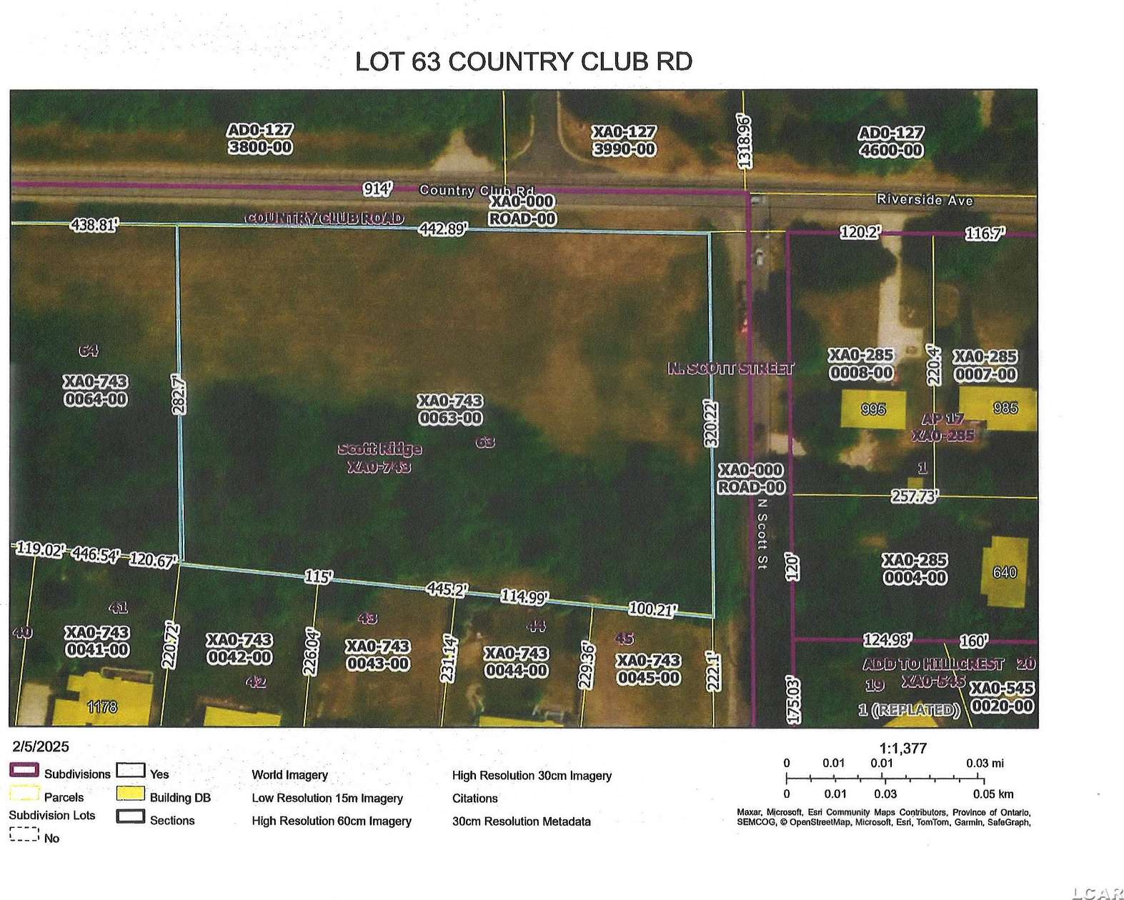 6 Acres of Residential Land for Sale in Adrian, Michigan