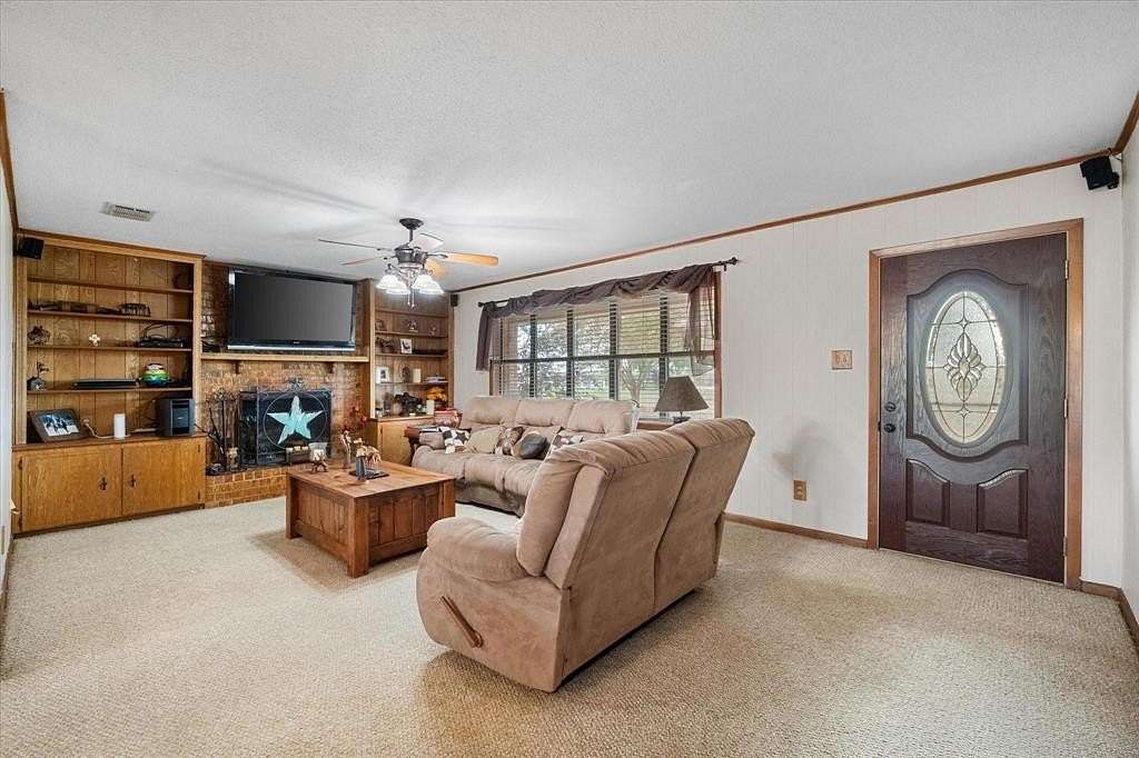 5.83 Acres of Land with Home for Sale in Streetman, Texas