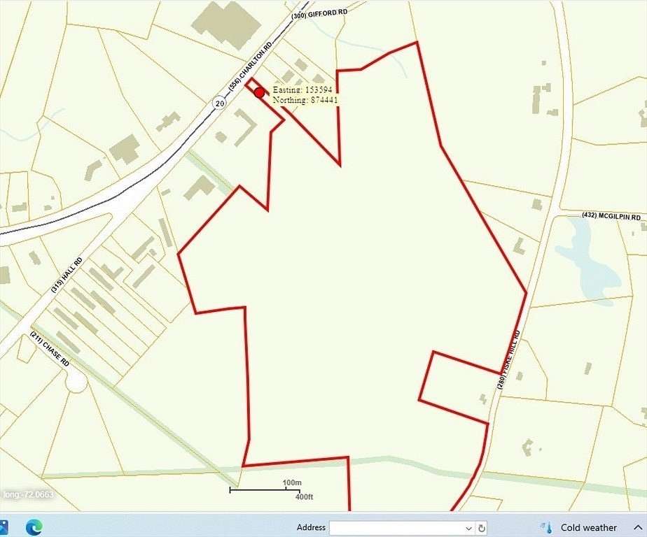 25 Acres of Land for Sale in Sturbridge, Massachusetts