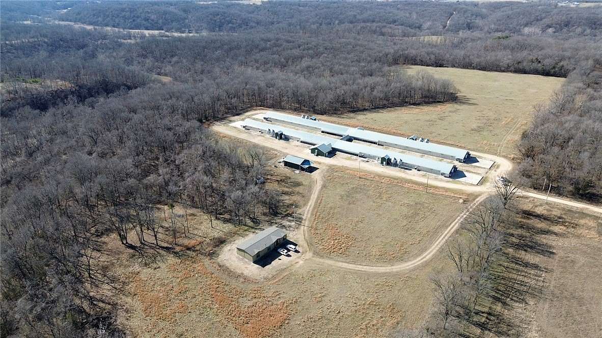 50 Acres of Agricultural Land with Home for Sale in Colcord, Oklahoma