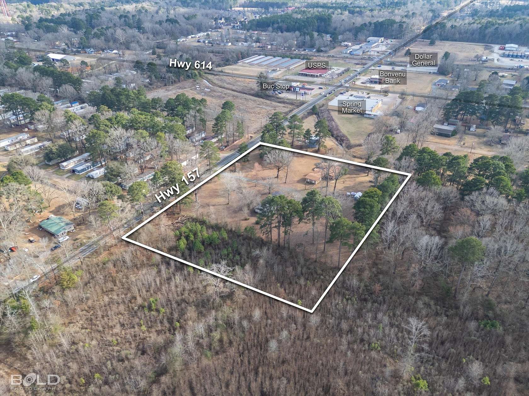 4.87 Acres of Mixed-Use Land for Sale in Haughton, Louisiana