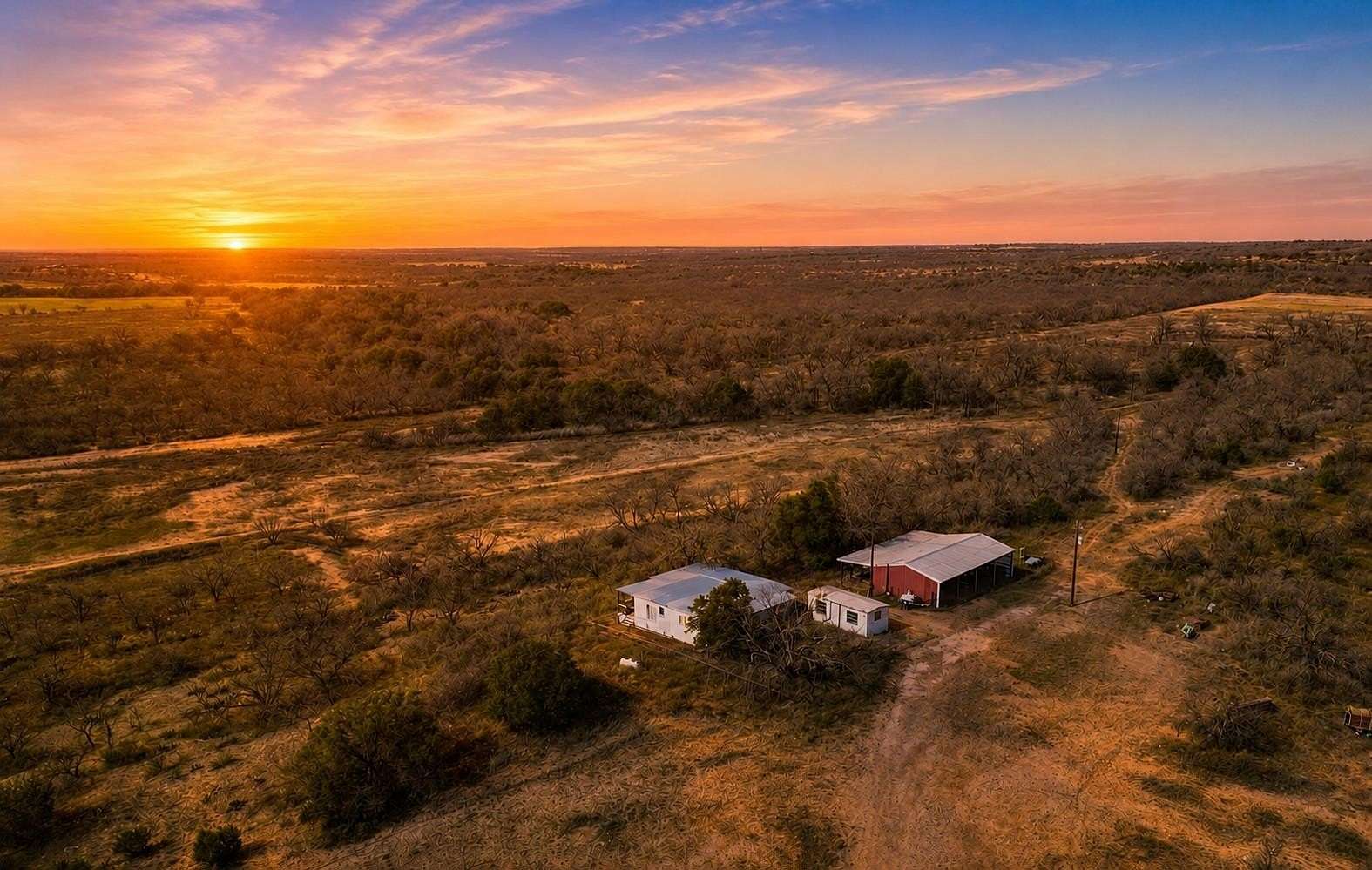 108 Acres of Recreational Land with Home for Sale in San Saba, Texas