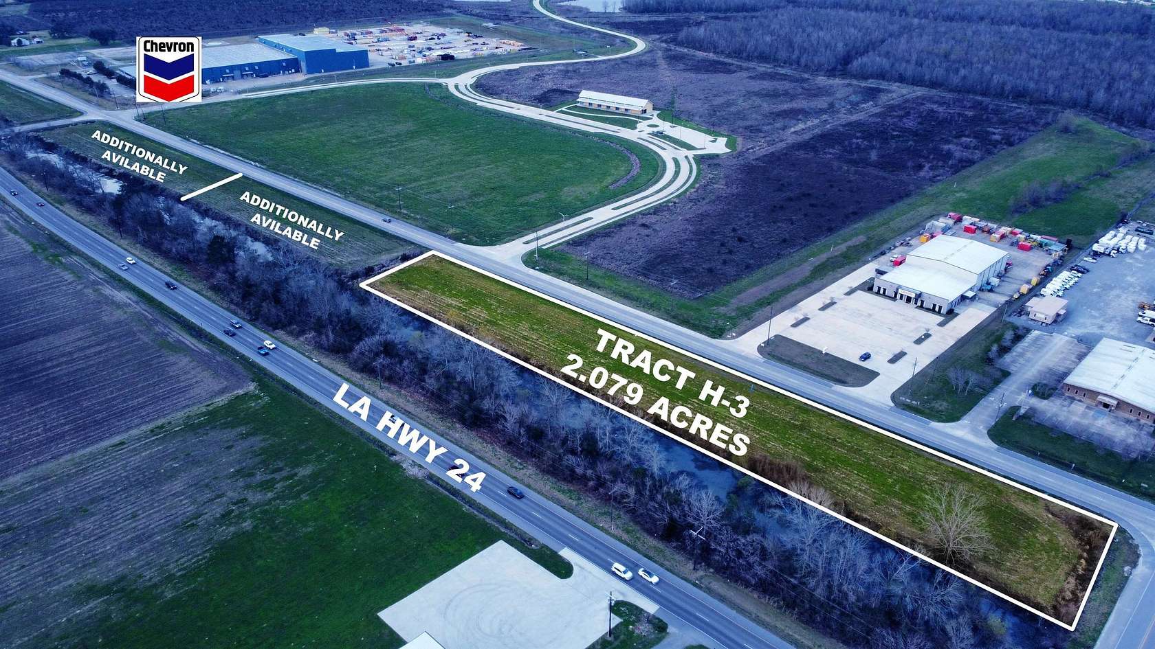 2 Acres of Commercial Land for Sale in Gray, Louisiana