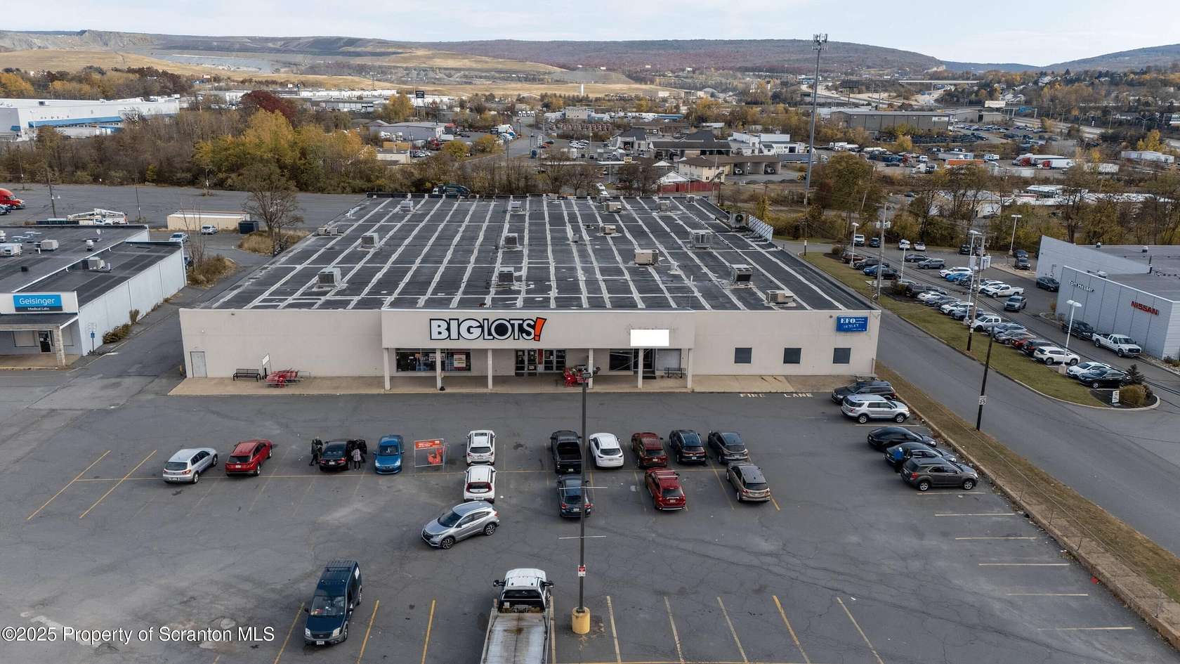 5.8 Acres of Improved Commercial Land for Lease in Dunmore, Pennsylvania