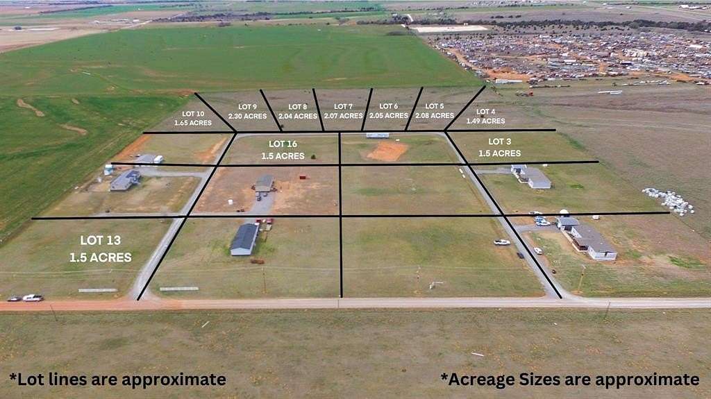 1.5 Acres of Residential Land for Sale in Hydro, Oklahoma