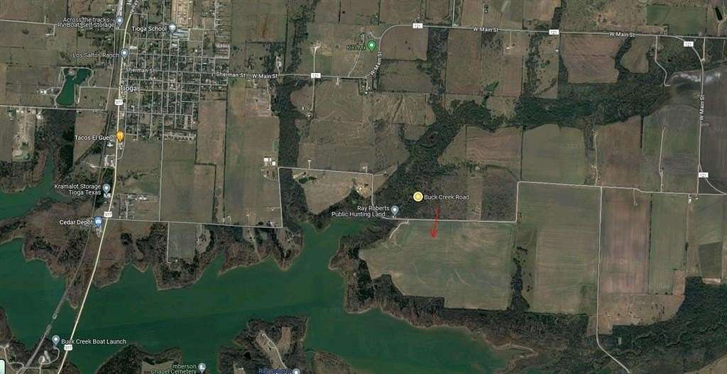 118 Acres of Mixed-Use Land for Sale in Tioga, Texas