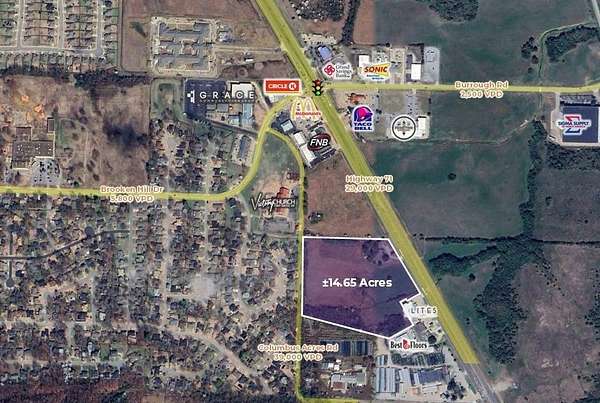 14.7 Acres of Mixed-Use Land for Sale in Fort Smith, Arkansas
