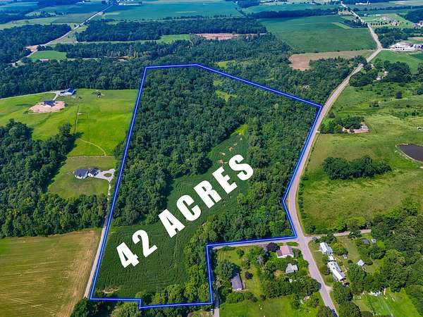 42 Acres of Land for Sale in St. Paris, Ohio