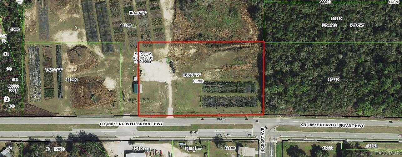 6.32 Acres of Commercial Land for Sale in Hernando, Florida