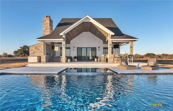 10 Acres of Recreational Land with Home for Sale in Yoakum, Texas