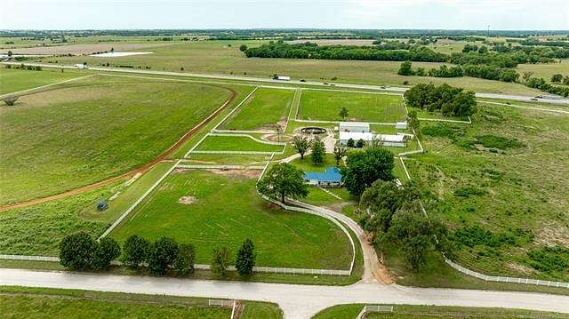 48 Acres of Agricultural Land with Home for Sale in Fairland, Oklahoma