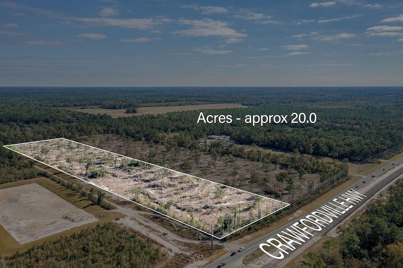19.5 Acres of Mixed-Use Land for Sale in Crawfordville, Florida