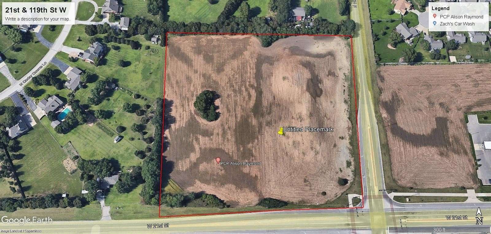 8.24 Acres of Commercial Land for Sale in Wichita, Kansas