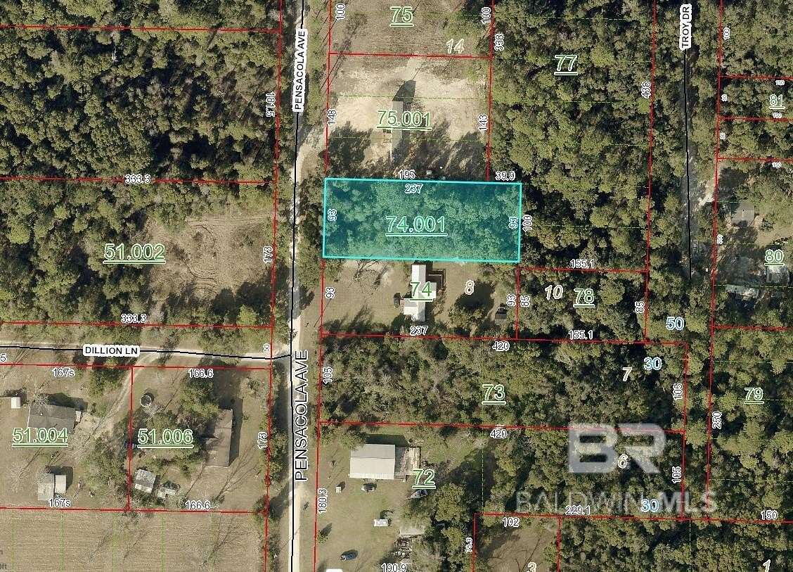 0.5 Acres of Residential Land for Sale in Perdido Beach, Alabama