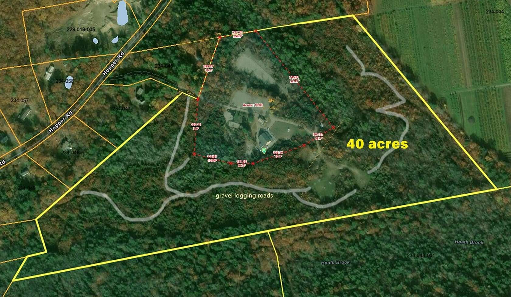 40 Acres of Recreational Land for Sale in Acton, Maine