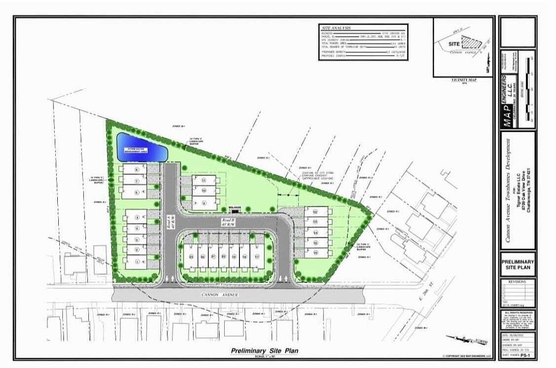 2.6 Acres of Residential Land for Sale in Chattanooga, Tennessee
