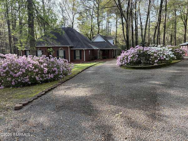 3.6 Acres of Land with Home for Sale in Meridian, Mississippi