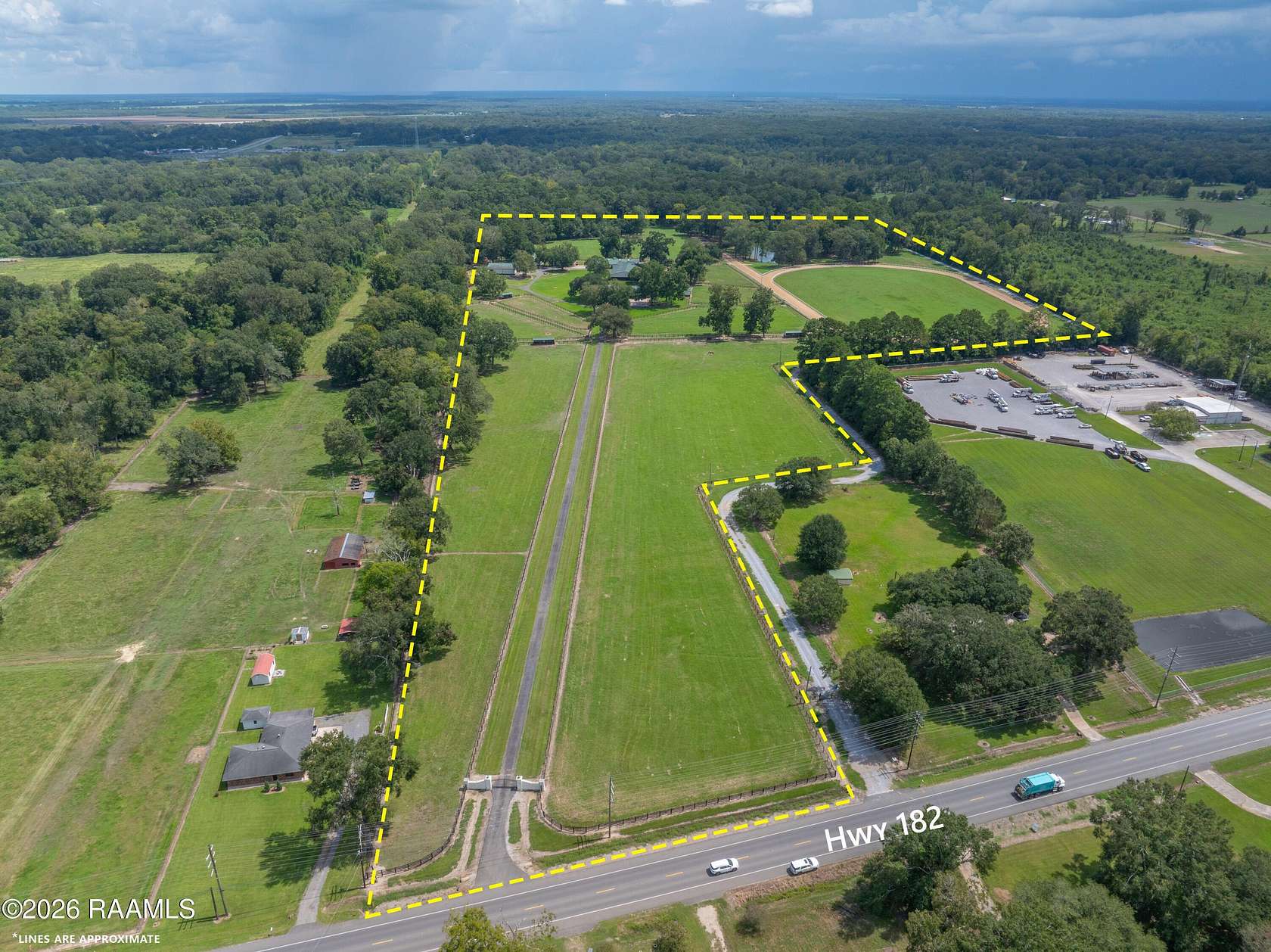 51 Acres of Land with Home for Sale in Opelousas, Louisiana
