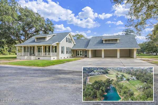 51 Acres of Land with Home for Sale in Opelousas, Louisiana