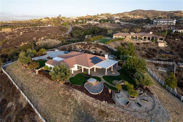 4.9 Acres of Residential Land with Home for Sale in Temecula, California