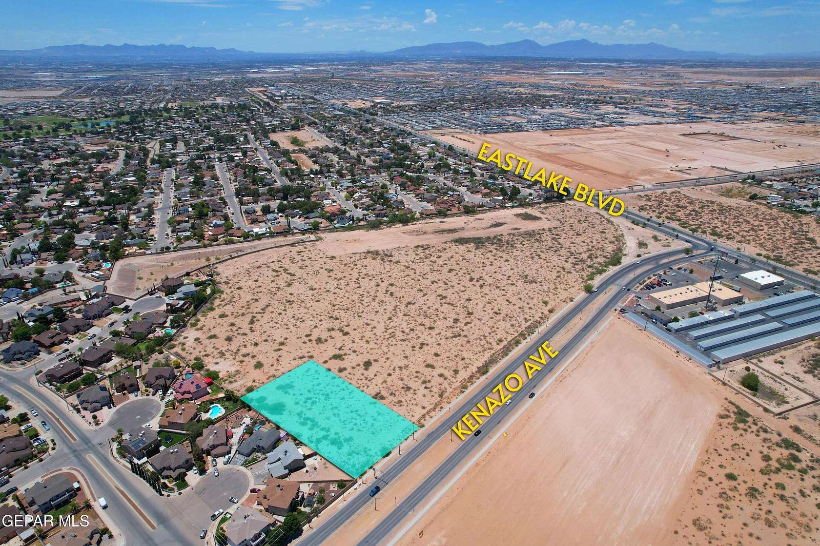 1.22 Acres of Commercial Land for Sale in Horizon City, Texas