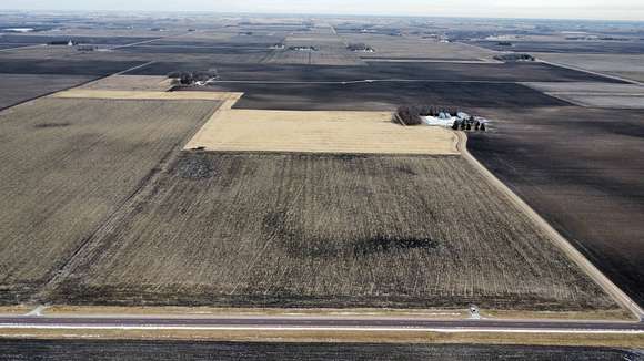 76 Acres of Agricultural Land for Auction in Hanska, Minnesota