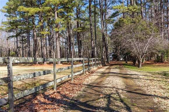 5.13 Acres of Land with Home for Sale in Carrollton, Virginia