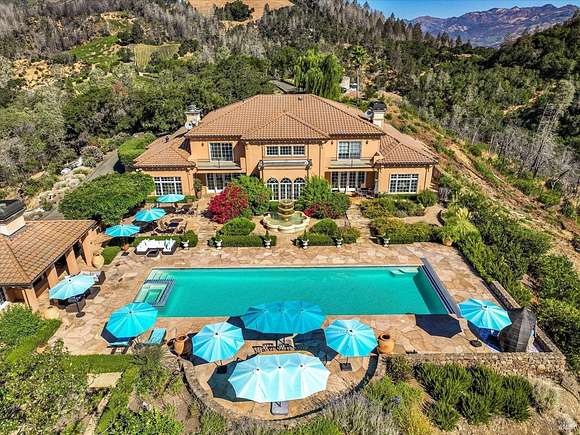 15 Acres of Land with Home for Sale in St. Helena, California