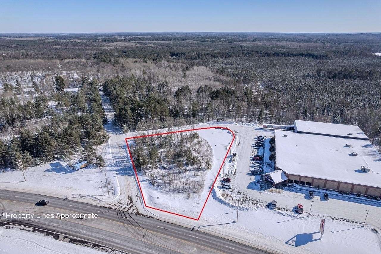 1.22 Acres of Commercial Land for Sale in Rhinelander, Wisconsin