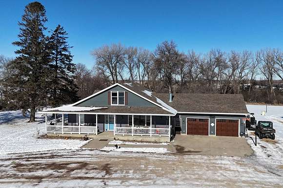 13.1 Acres of Land with Home for Sale in Watertown, South Dakota