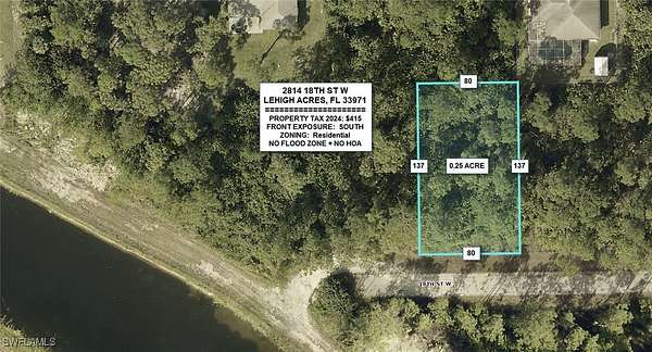 0.25 Acres of Residential Land for Sale in Lehigh Acres, Florida
