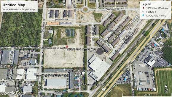5 Acres of Land for Lease in Homestead, Florida