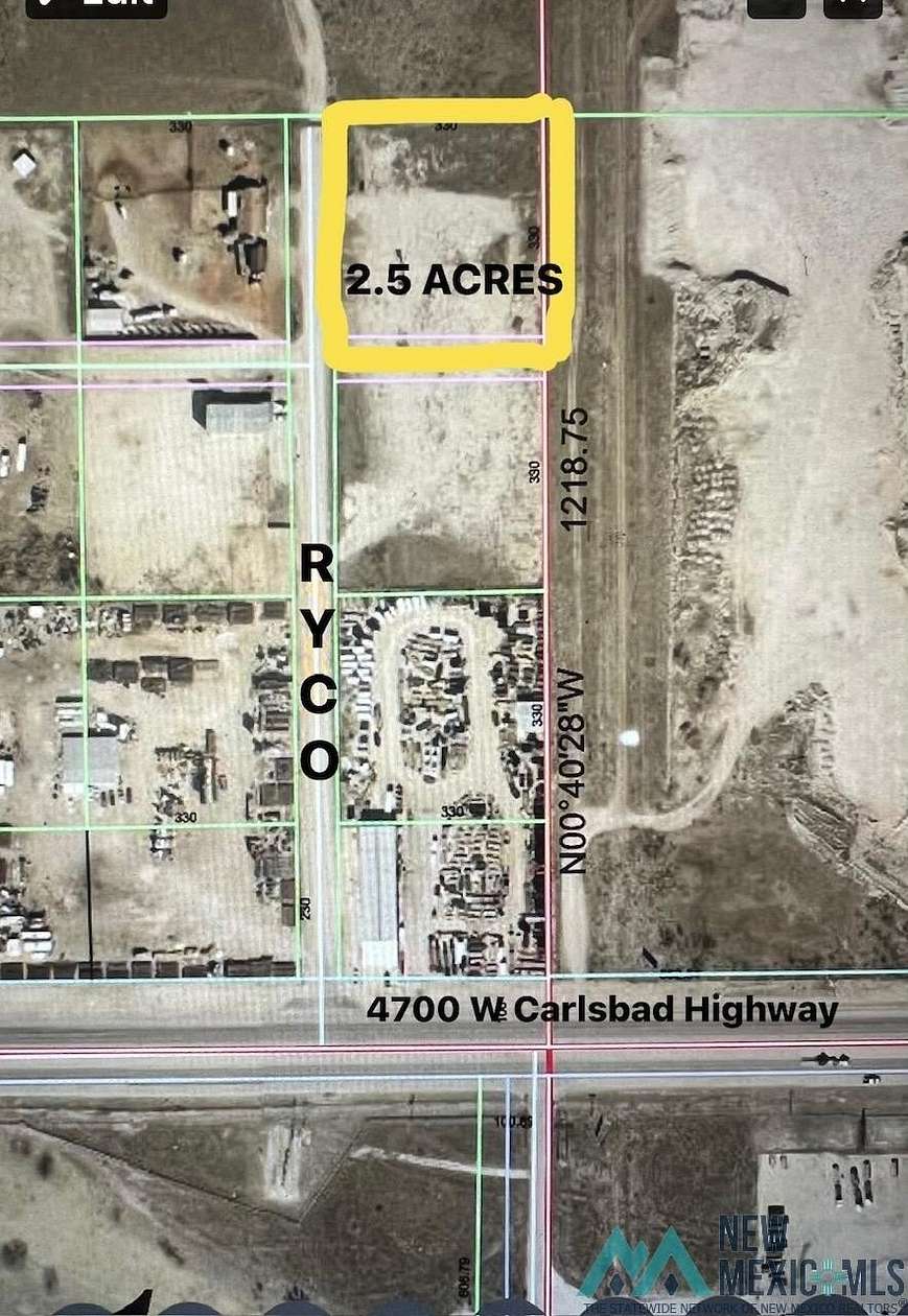 2.5 Acres of Land for Sale in Hobbs, New Mexico