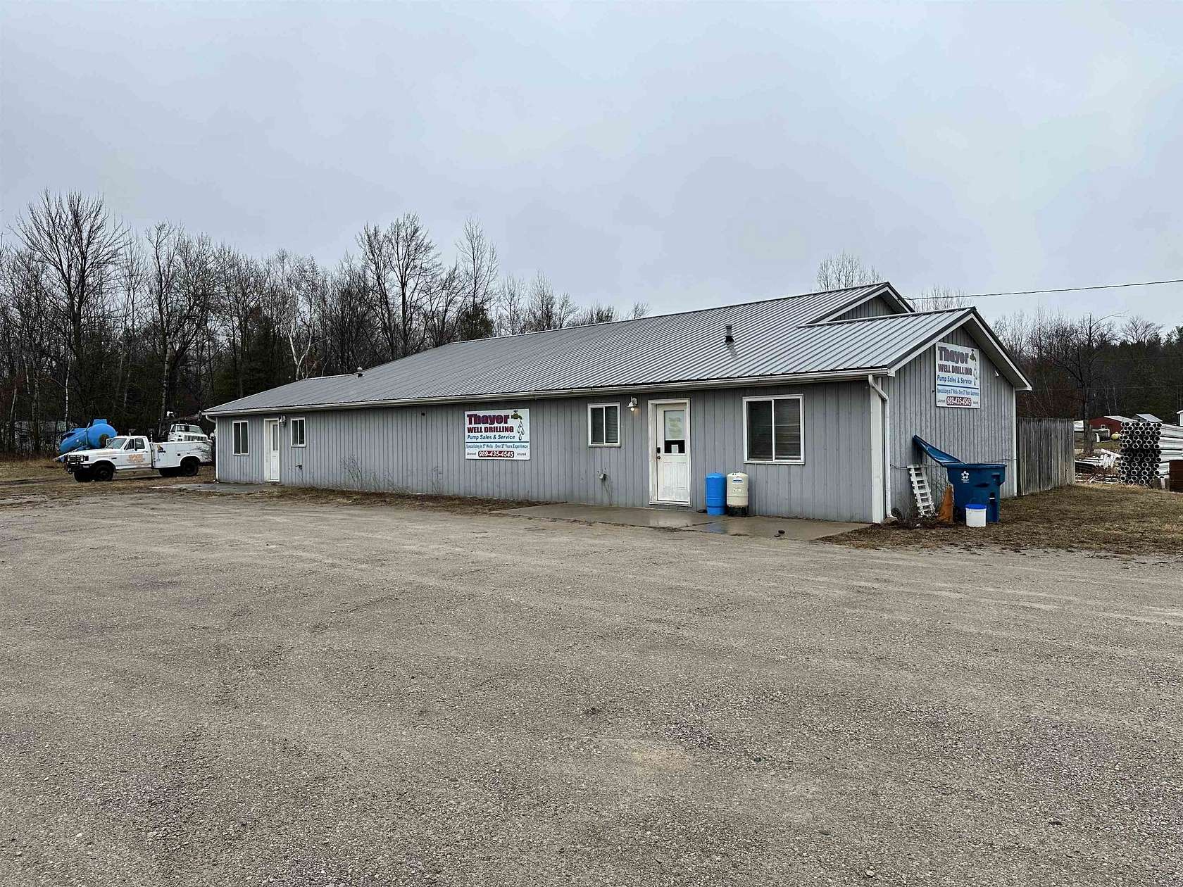 5.53 Acres of Improved Commercial Land for Sale in Beaverton, Michigan
